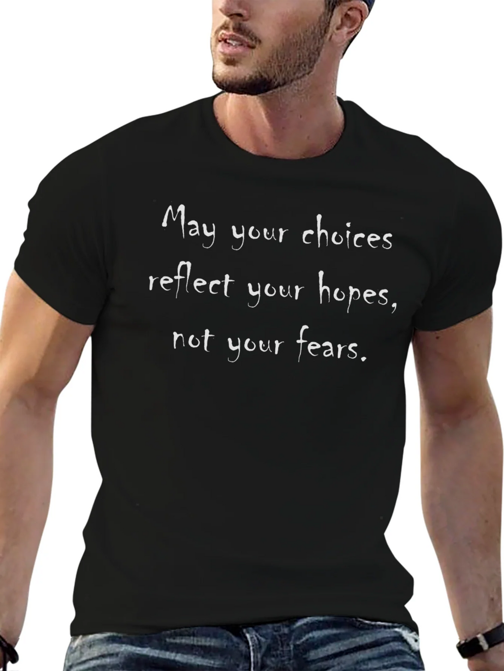 Inspirational Choices T-Shirt - Hope Over Fear product image 6