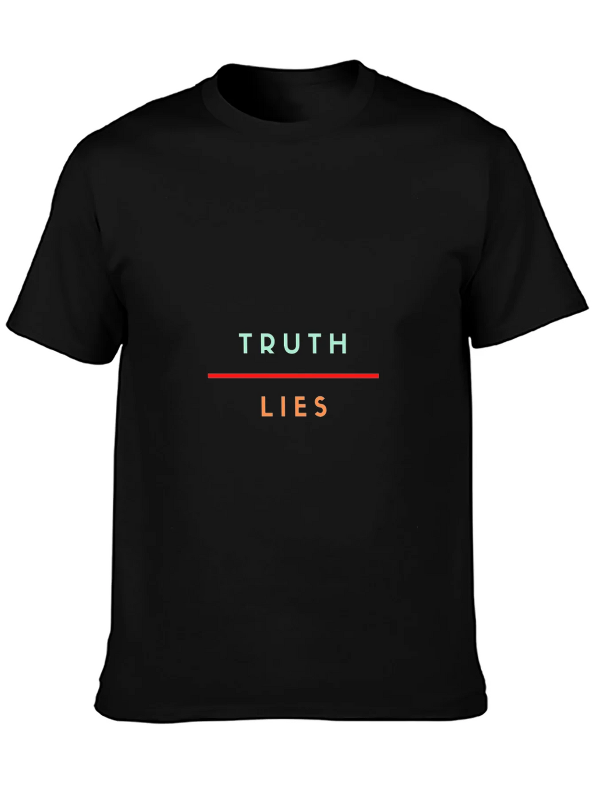 Truth Lies Graphic Tee - Unisex Crew Neck T-Shirt product image 3