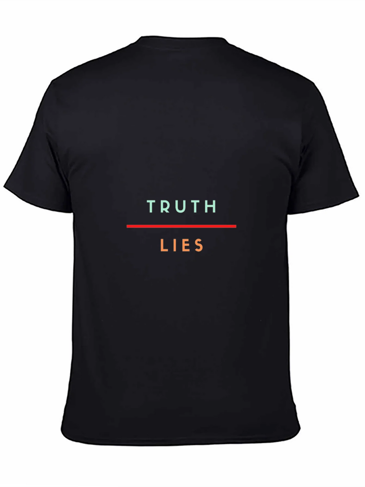 Truth Lies Graphic Tee - Unisex Crew Neck T-Shirt product image 4