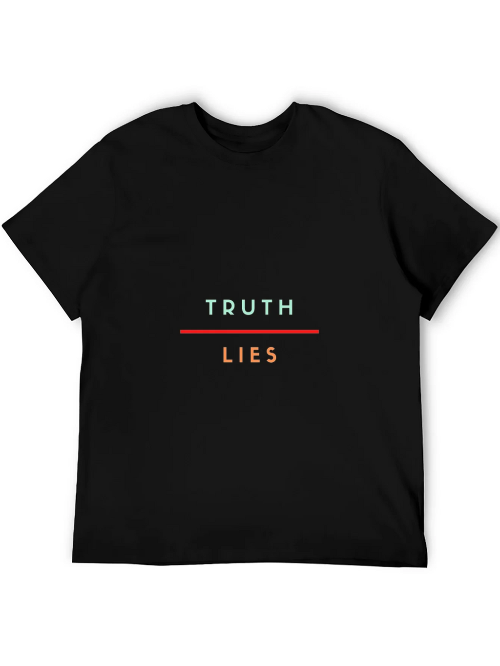 Truth Lies Graphic Tee - Unisex Crew Neck T-Shirt product image 5