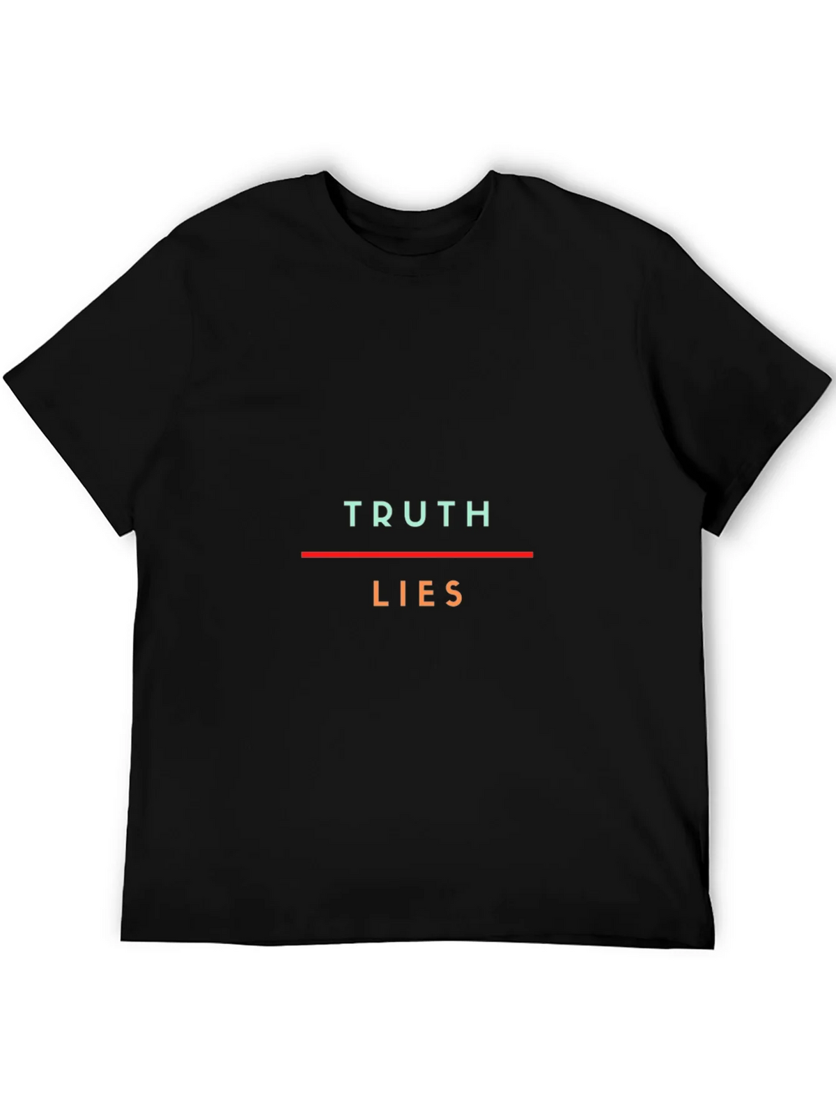 Truth Lies Graphic Tee - Unisex Crew Neck T-Shirt product image 5