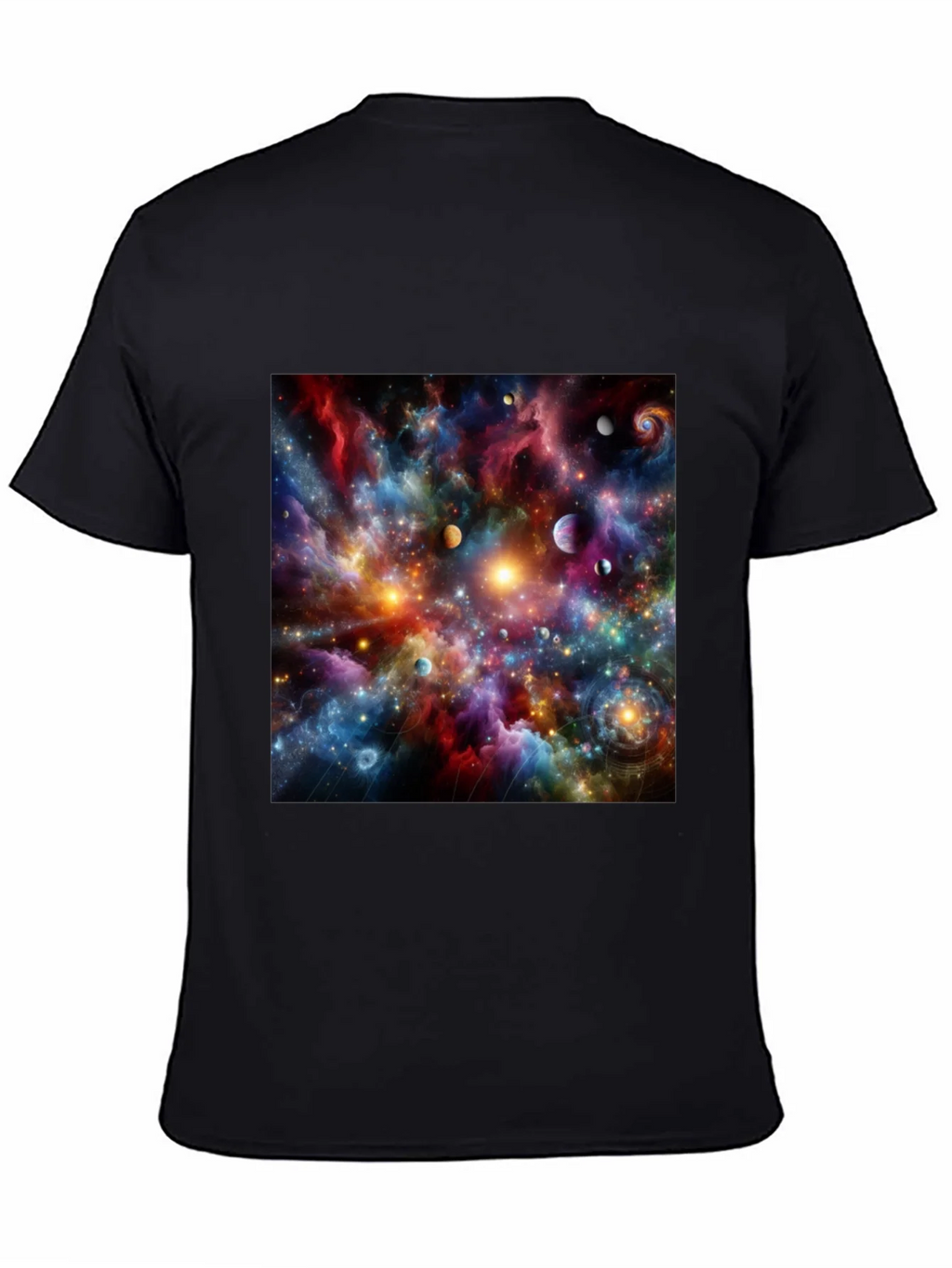 Cosmic Nebula Graphic T-Shirt product image 7