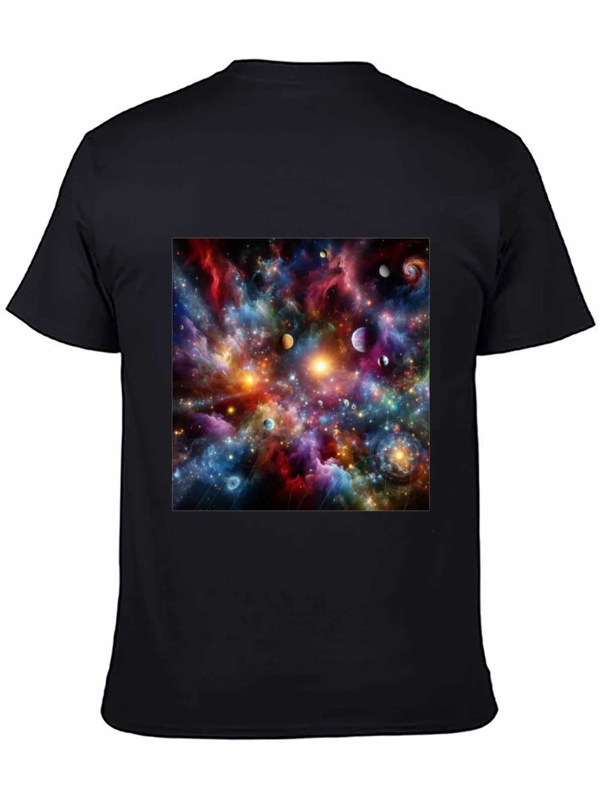 Cosmic Nebula Graphic T-Shirt product image 7