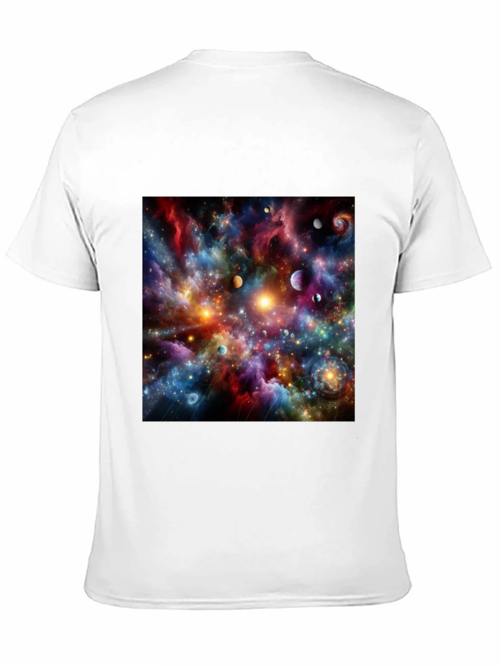 Cosmic Nebula Graphic T-Shirt product image 2
