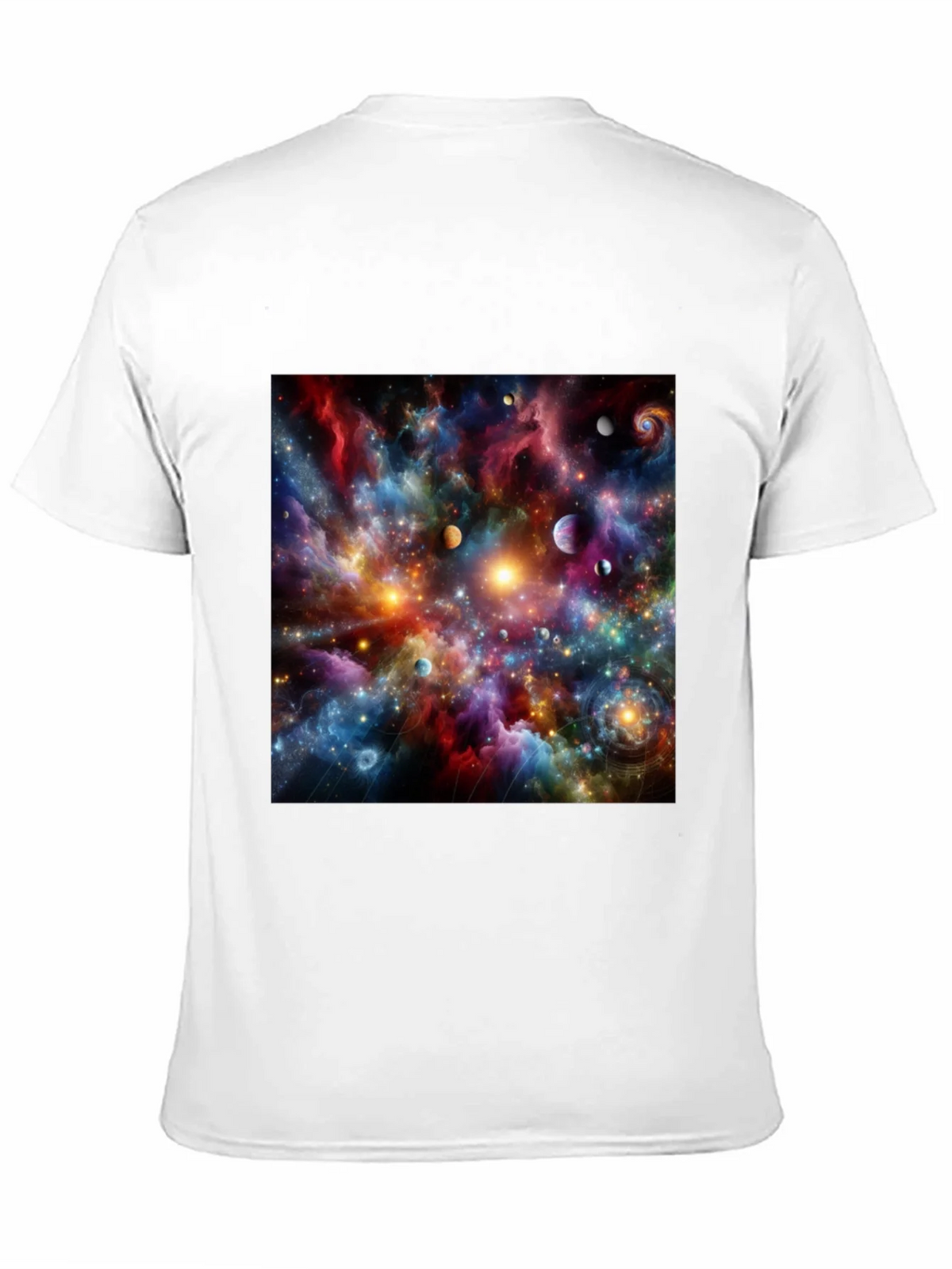 Cosmic Nebula Graphic T-Shirt product image 2