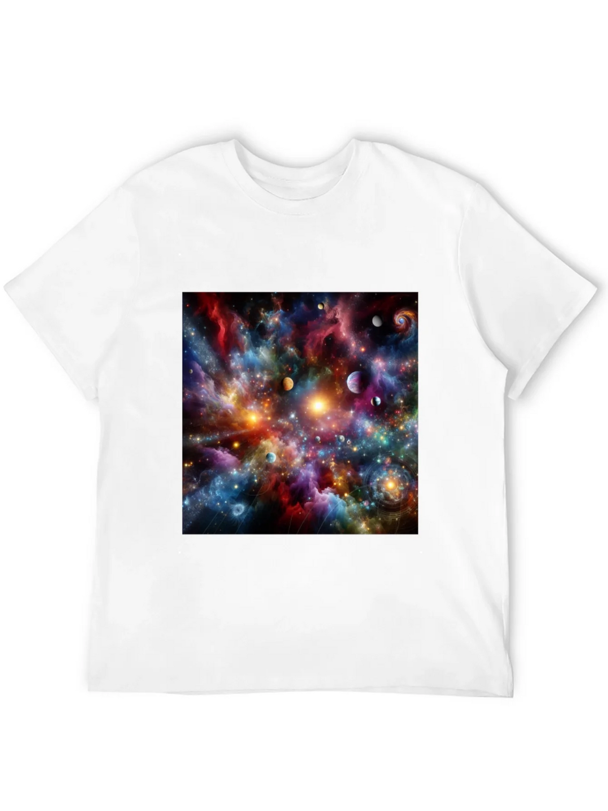 Cosmic Nebula Graphic T-Shirt product image 3