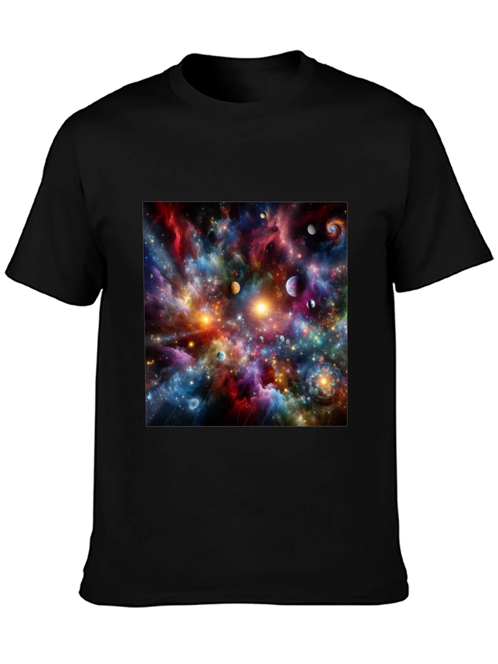 Cosmic Nebula Graphic T-Shirt product image 6