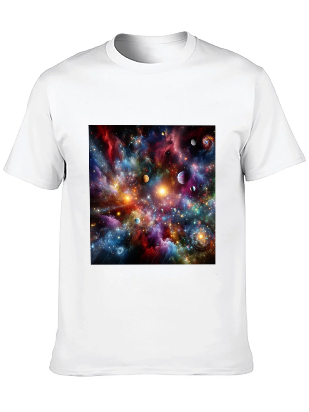 Cosmic Nebula Graphic T-Shirt product image 12