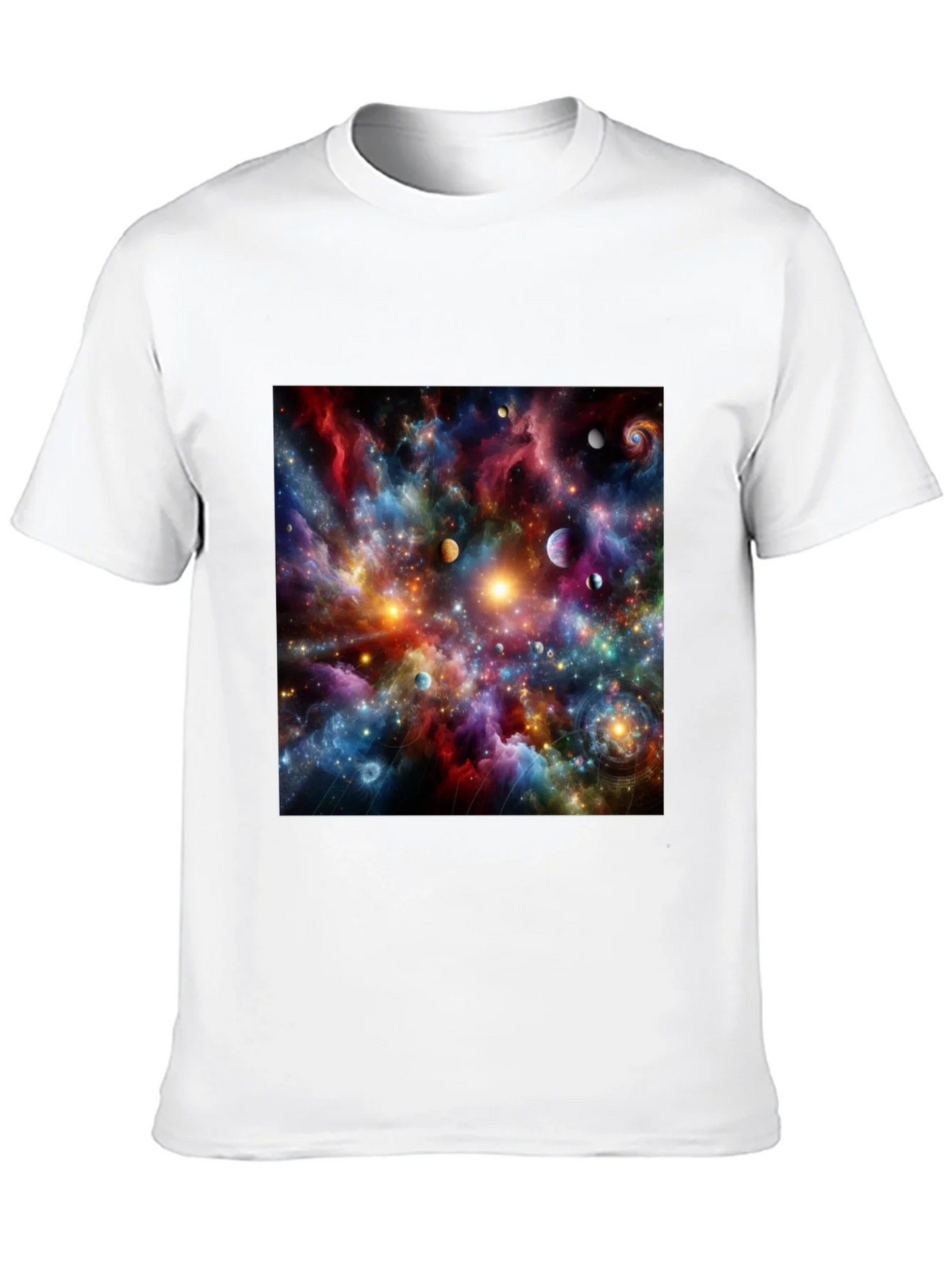 Cosmic Nebula Graphic T-Shirt product image 12