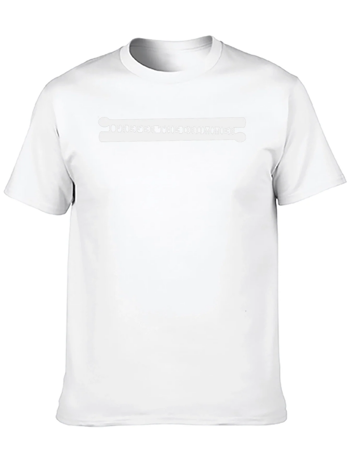 I Prefer the Drummer Graphic T-Shirt product image 12