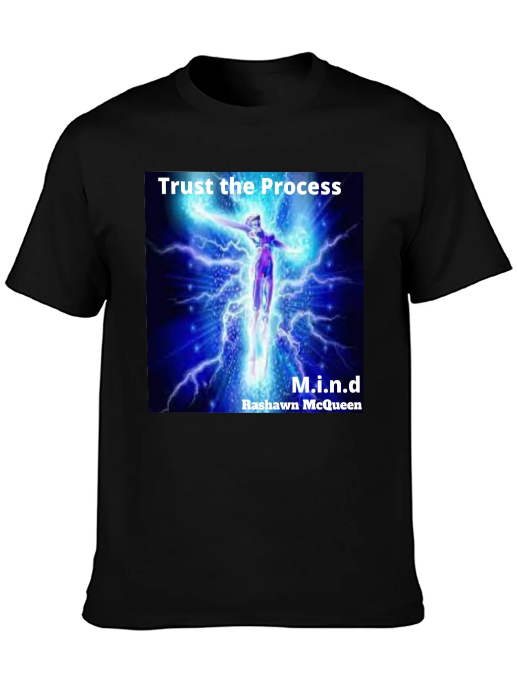 Trust the Process Graphic Black Tee product image 6