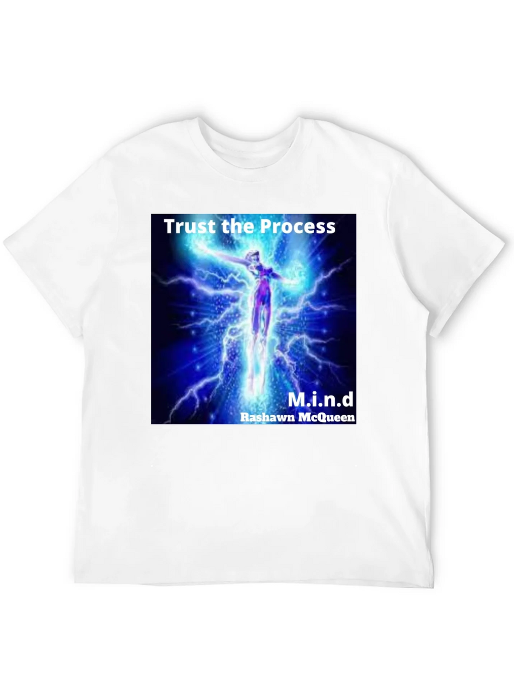 Trust the Process Graphic Black Tee product image 3