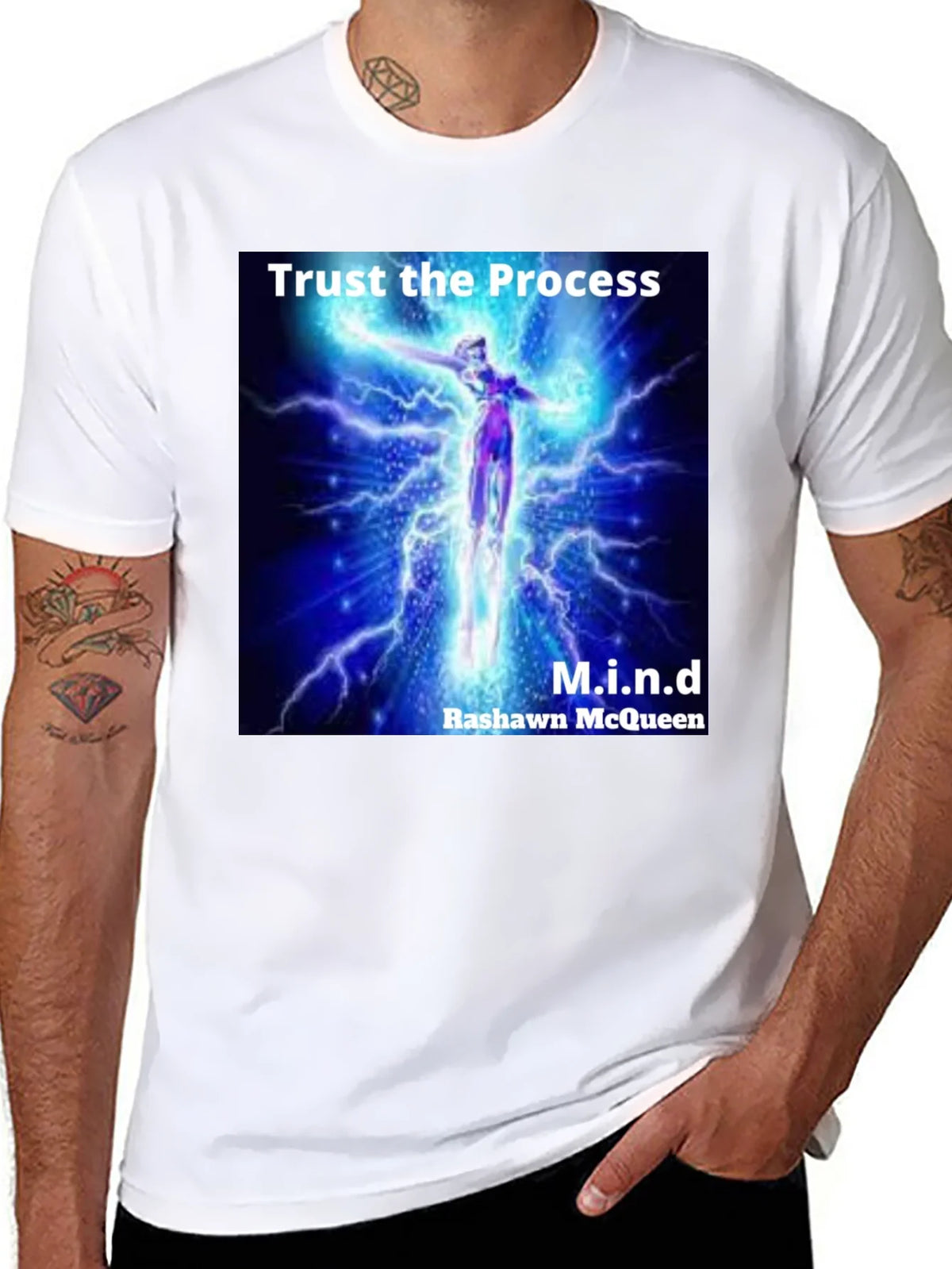 Trust the Process Graphic Black Tee product image 10