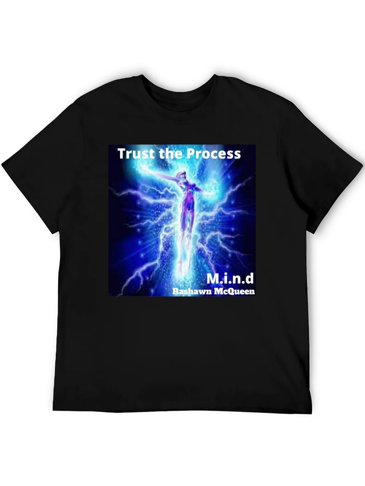Trust the Process Graphic Black Tee product image 8