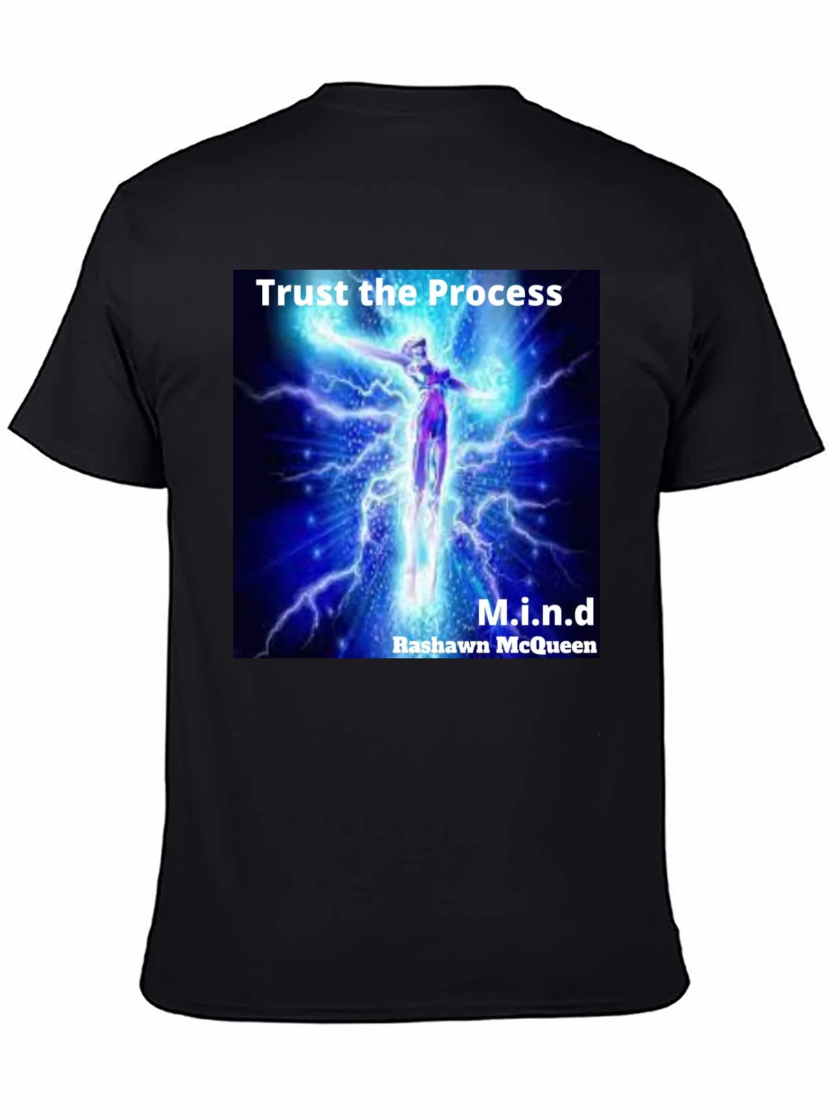 Trust the Process Graphic Black Tee product image 7