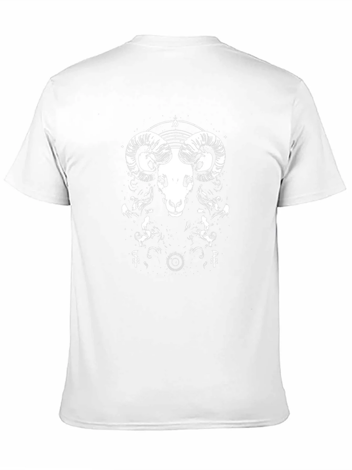 Ram Graphic Tee - Black Cotton T-Shirt product image 2