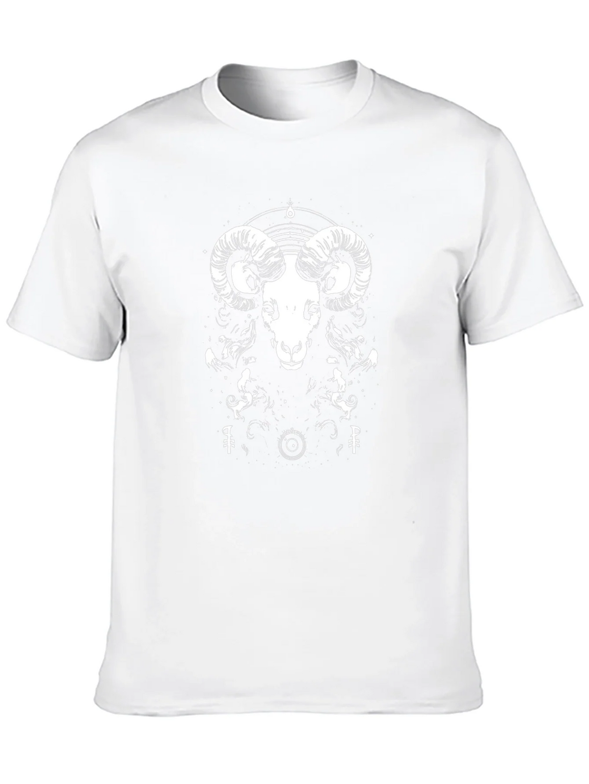 Ram Graphic Tee - Black Cotton T-Shirt product image 12